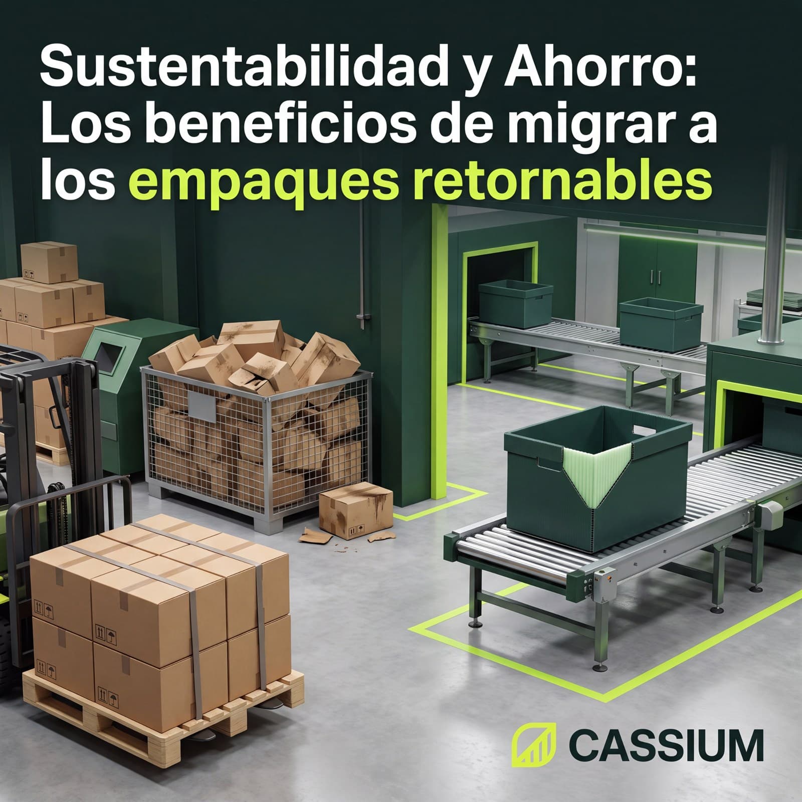 Portada del artículo: Sustentabilidad y Ahorro: Los beneficios de migrar a los empaques retornables